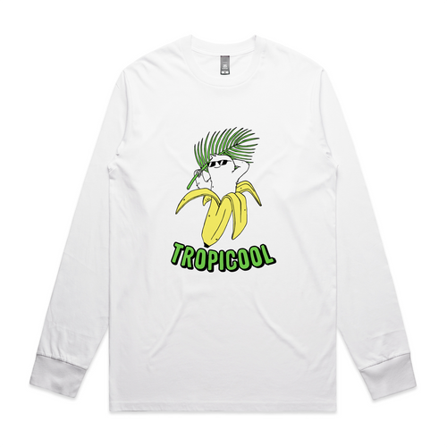 Tropicool Tee by Lonely Kids Club. All clothing from our T-shirts to our shorts and hoodies are ethically made, and printed packed and shipped from Sydney.