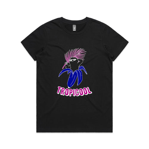 Tropicool Tee by Lonely Kids Club. All clothing from our T-shirts to our shorts and hoodies are ethically made, and printed packed and shipped from Sydney.