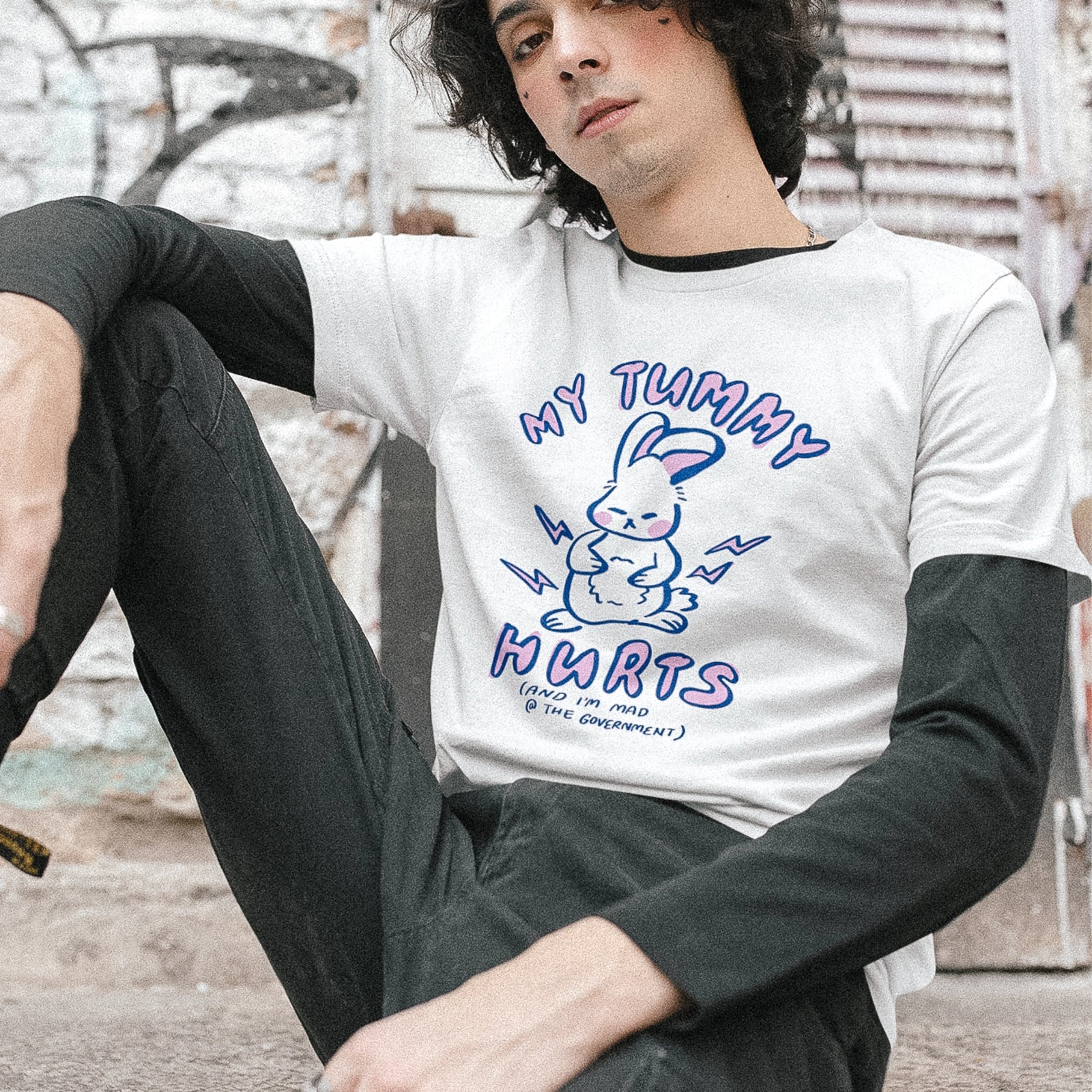 My Tummy Hurts Tee