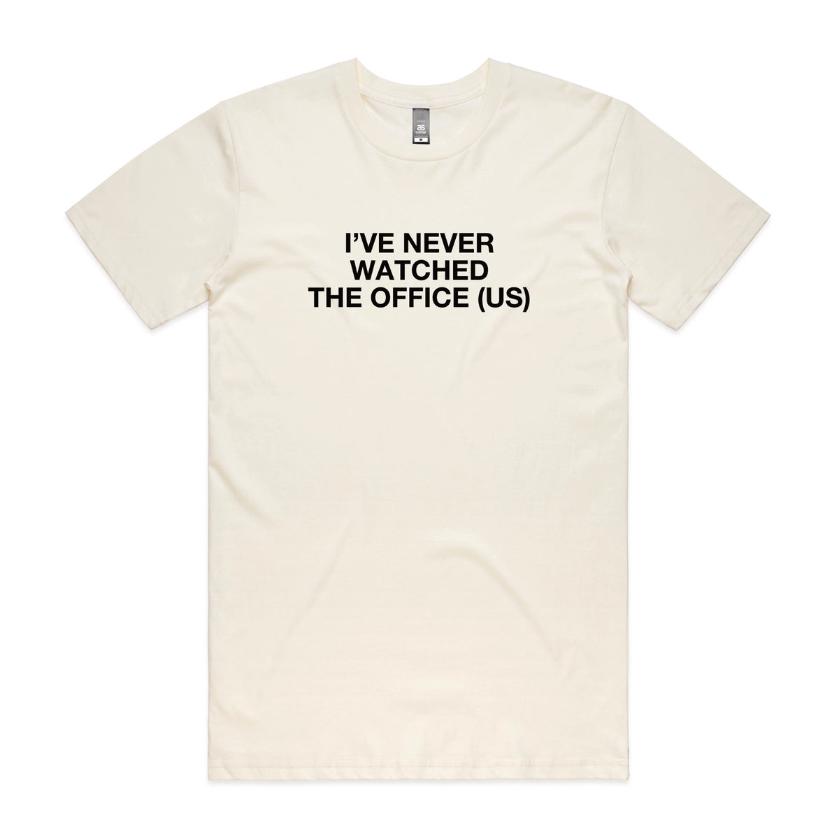 Ecru regular t-shirt with The Office (US) TV design from Lonely Kids Club