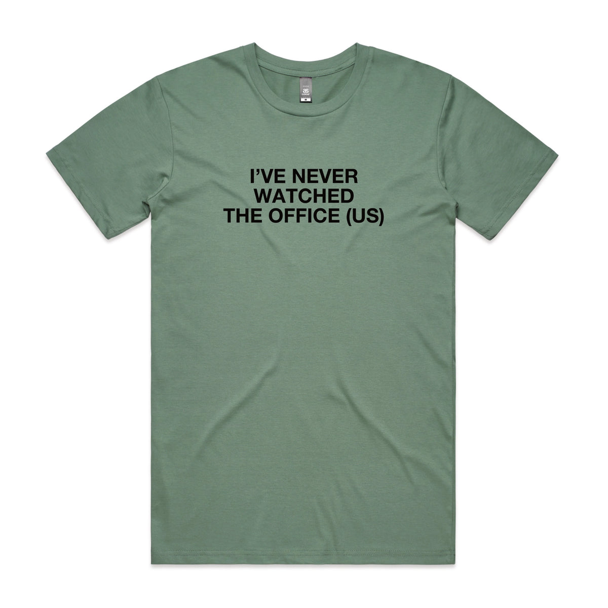 Sage regular t-shirt with The Office (US) TV design from Lonely Kids Club