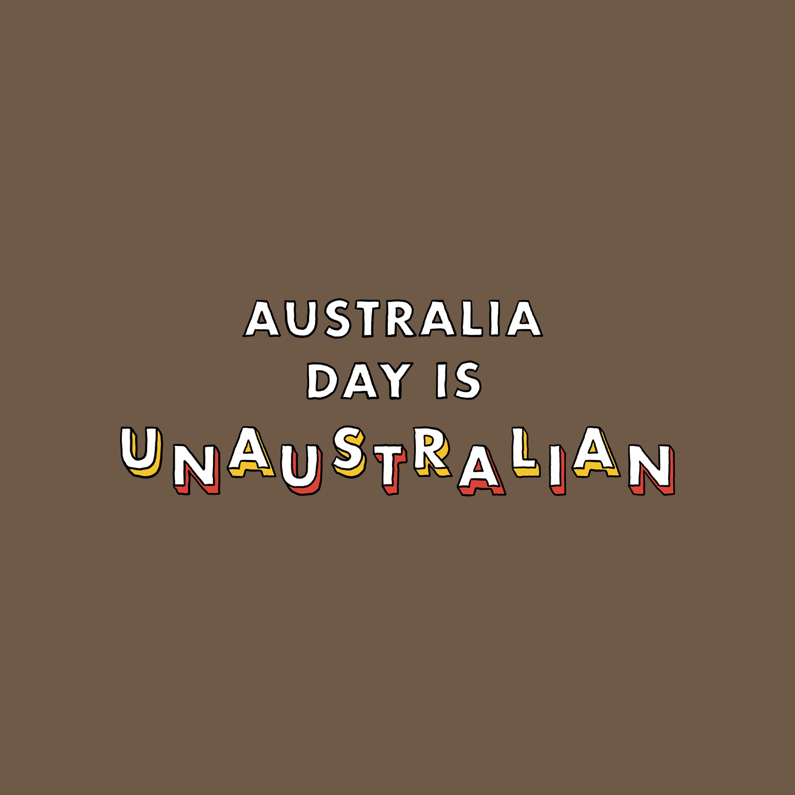 Unaustralian Tee