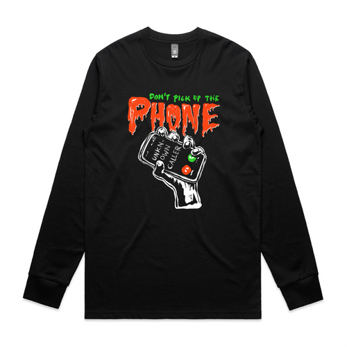 Unknown Caller Tee by Lonely Kids Club. All clothing from our T-shirts to our shorts and hoodies are ethically made, and printed packed and shipped from Sydney.