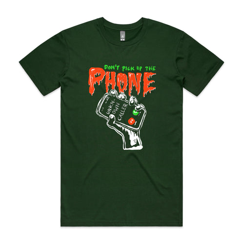 Unknown Caller Tee by Lonely Kids Club. All clothing from our T-shirts to our shorts and hoodies are ethically made, and printed packed and shipped from Sydney.