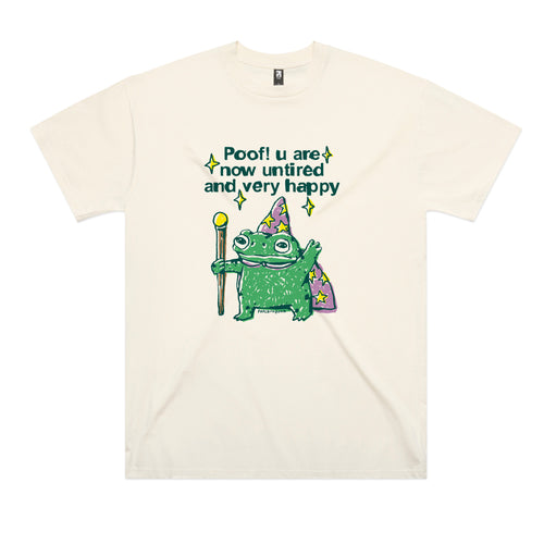 Untired Tee by Lonely Kids Club. All clothing from our T-shirts to our shorts and hoodies are ethically made, and printed packed and shipped from Sydney.