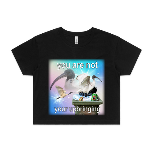 Upbringing Tee by Lonely Kids Club. All clothing from our T-shirts to our shorts and hoodies are ethically made, and printed packed and shipped from Sydney.