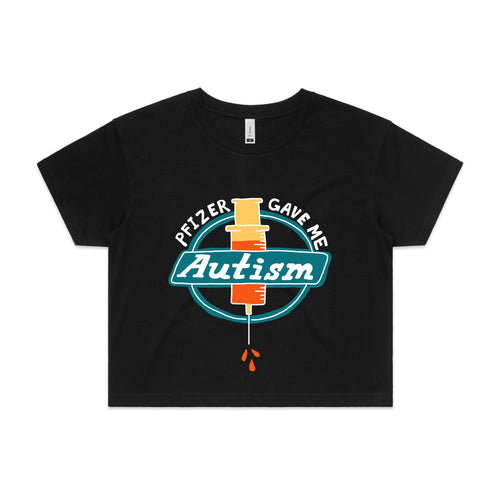 Vaccine Tee by Lonely Kids Club. All clothing from our T-shirts to our shorts and hoodies are ethically made, and printed packed and shipped from Sydney.