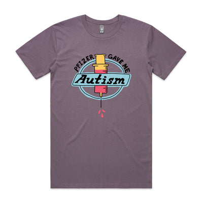 Vaccine Tee by Lonely Kids Club. All clothing from our T-shirts to our shorts and hoodies are ethically made, and printed packed and shipped from Sydney.