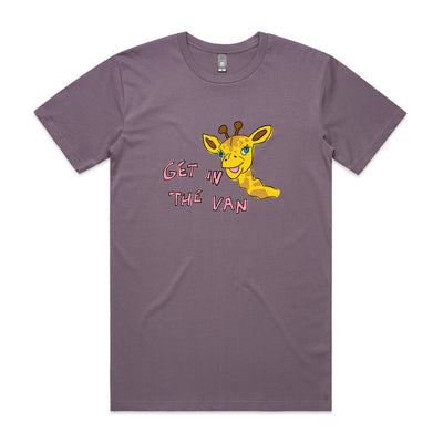 Get In The Van Tee by Lonely Kids Club. All clothing from our T-shirts to our shorts and hoodies are ethically made, and printed packed and shipped from Sydney.