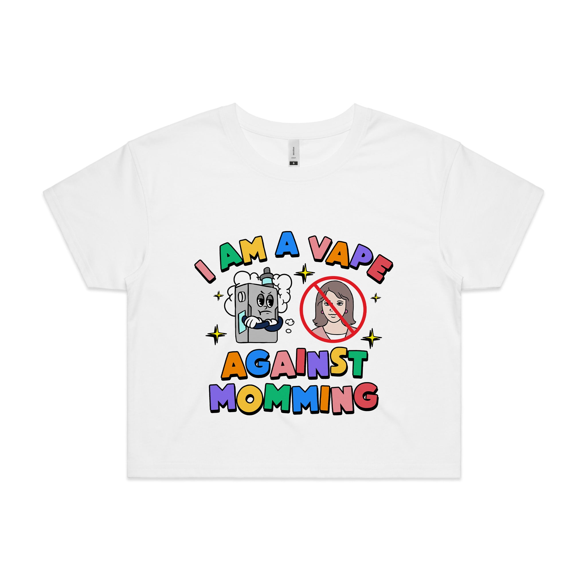 Vape Against Momming Tee
