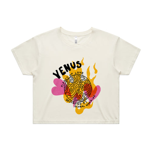 Venus Tee by Lonely Kids Club. All clothing from our T-shirts to our shorts and hoodies are ethically made, and printed packed and shipped from Sydney.