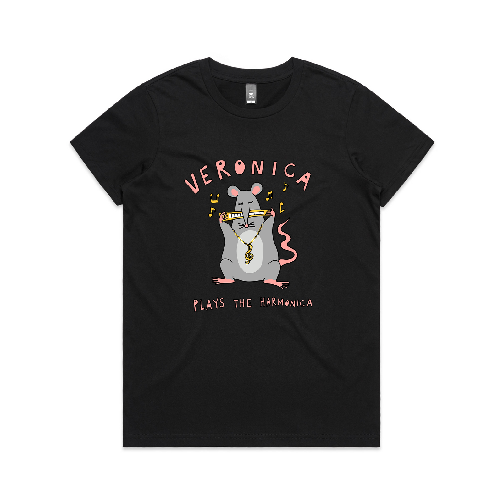 Veronica Plays The Harmonica Tee