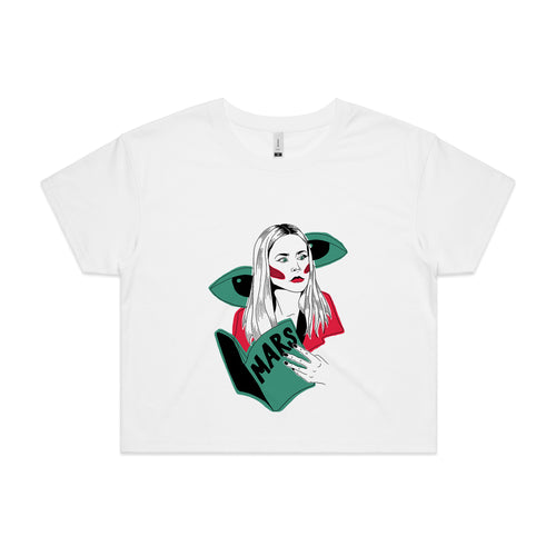 Veronica Tee by Lonely Kids Club. All clothing from our T-shirts to our shorts and hoodies are ethically made, and printed packed and shipped from Sydney.