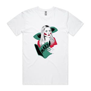 Veronica Tee by Lonely Kids Club. All clothing from our T-shirts to our shorts and hoodies are ethically made, and printed packed and shipped from Sydney.
