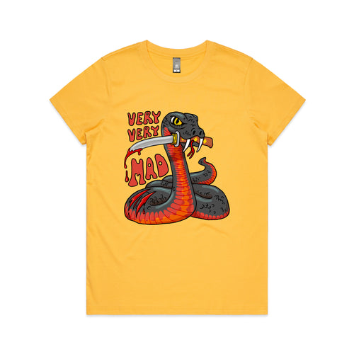 Very Very Mad Tee by Lonely Kids Club. All clothing from our T-shirts to our shorts and hoodies are ethically made, and printed packed and shipped from Sydney.