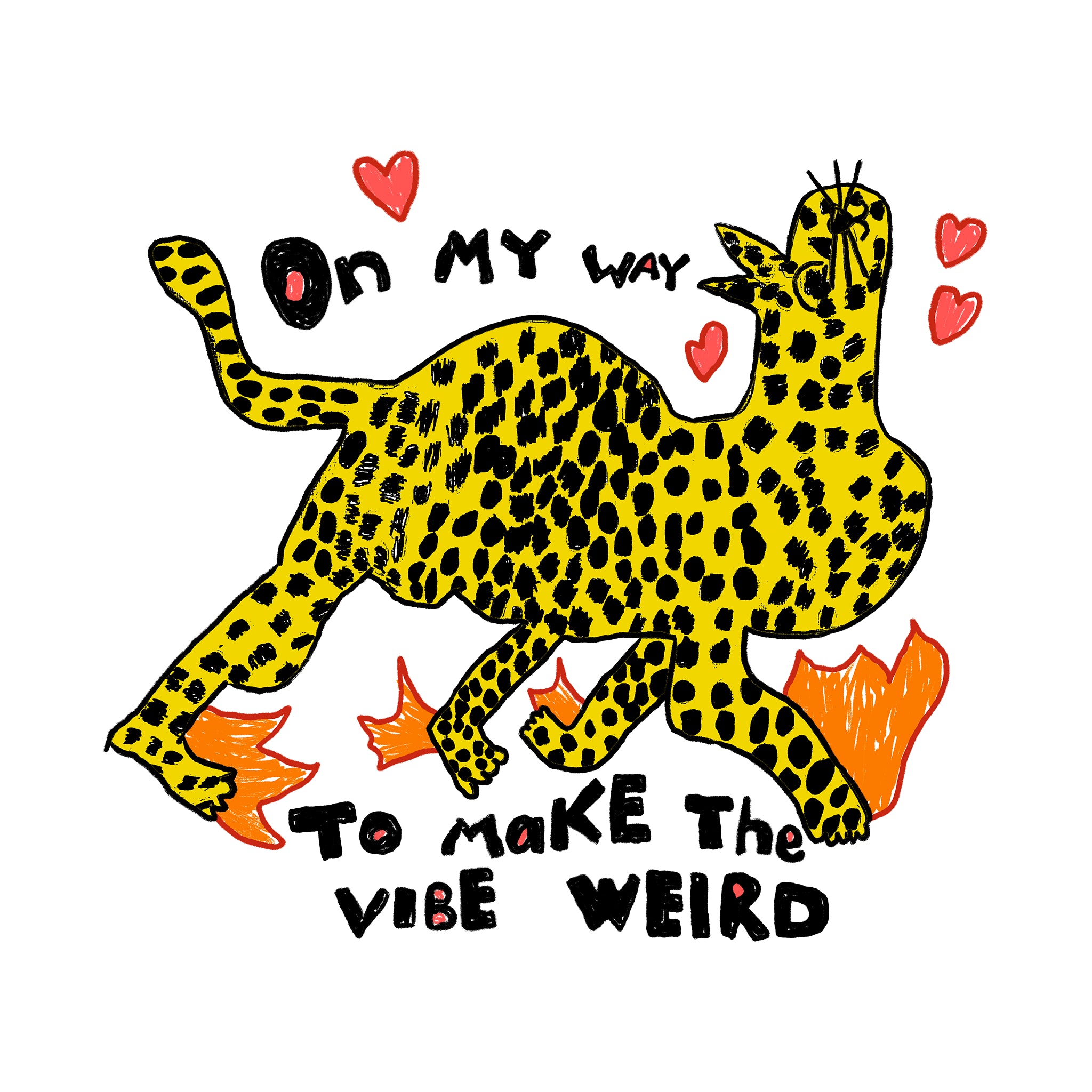 Make The Vibe Weird Tee