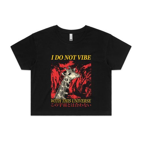 Vibe With This Universe Tee by Lonely Kids Club. All clothing from our T-shirts to our shorts and hoodies are ethically made, and printed packed and shipped from Sydney.