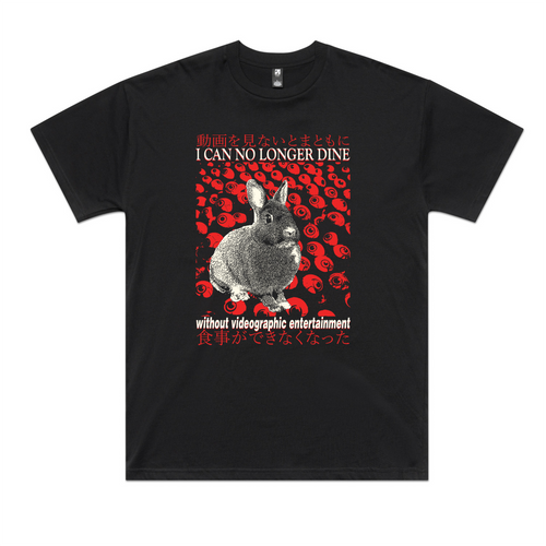 Videographic Entertainment Tee by Lonely Kids Club. All clothing from our T-shirts to our shorts and hoodies are ethically made, and printed packed and shipped from Sydney.