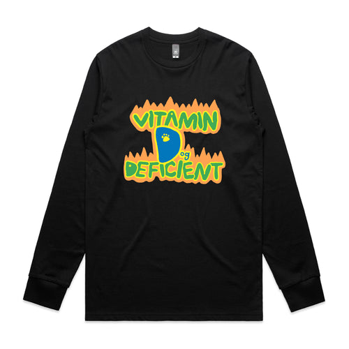 Vitamin D Deficient Tee by Lonely Kids Club. All clothing from our T-shirts to our shorts and hoodies are ethically made, and printed packed and shipped from Sydney.