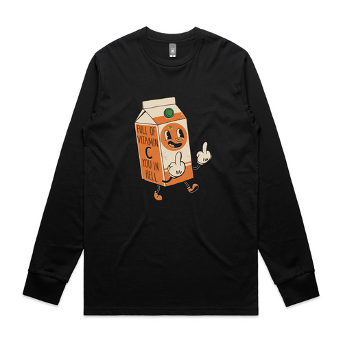Vitamin C You In Hell Tee by Lonely Kids Club. All clothing from our T-shirts to our shorts and hoodies are ethically made, and printed packed and shipped from Sydney.