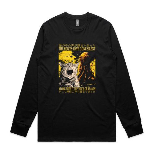 Voice Of Reason Tee by Lonely Kids Club. All clothing from our T-shirts to our shorts and hoodies are ethically made, and printed packed and shipped from Sydney.