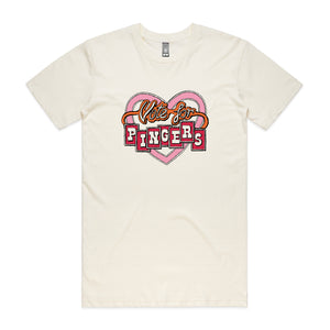 Vote For Pingers Tee by Lonely Kids Club. All clothing from our T-shirts to our shorts and hoodies are ethically made, and printed packed and shipped from Sydney.