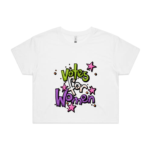 Votes For Women Tee by Lonely Kids Club. All clothing from our T-shirts to our shorts and hoodies are ethically made, and printed packed and shipped from Sydney.
