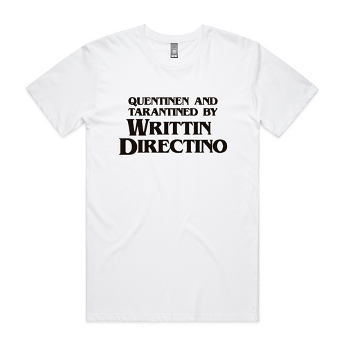 Writtin Directino Tee by Lonely Kids Club. All clothing from our T-shirts to our shorts and hoodies are ethically made, and printed packed and shipped from Sydney.