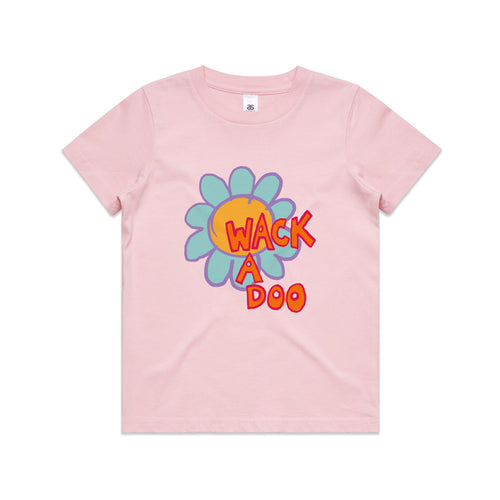 Wackadoo Kids Tee by Lonely Kids Club. All clothing from our T-shirts to our shorts and hoodies are ethically made, and printed packed and shipped from Sydney.