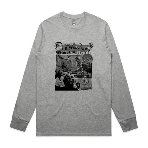 Wake Up Tee by Lonely Kids Club. All clothing from our T-shirts to our shorts and hoodies are ethically made, and printed packed and shipped from Sydney.