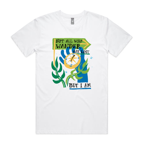 Wander Tee by Lonely Kids Club. All clothing from our T-shirts to our shorts and hoodies are ethically made, and printed packed and shipped from Sydney.