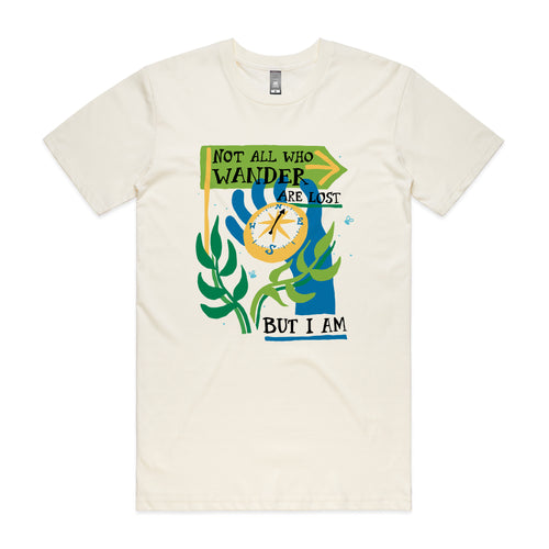 Wander Tee by Lonely Kids Club. All clothing from our T-shirts to our shorts and hoodies are ethically made, and printed packed and shipped from Sydney.