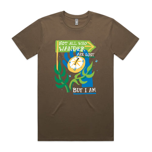 Wander Tee by Lonely Kids Club. All clothing from our T-shirts to our shorts and hoodies are ethically made, and printed packed and shipped from Sydney.