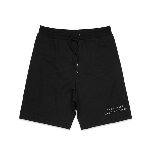 Wash Ya Hands Shorts by Lonely Kids Club. All clothing from our T-shirts to our shorts and hoodies are ethically made, and printed packed and shipped from Sydney.