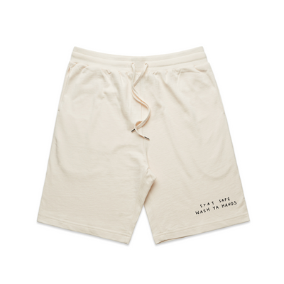 Wash Ya Hands Shorts by Lonely Kids Club. All clothing from our T-shirts to our shorts and hoodies are ethically made, and printed packed and shipped from Sydney.