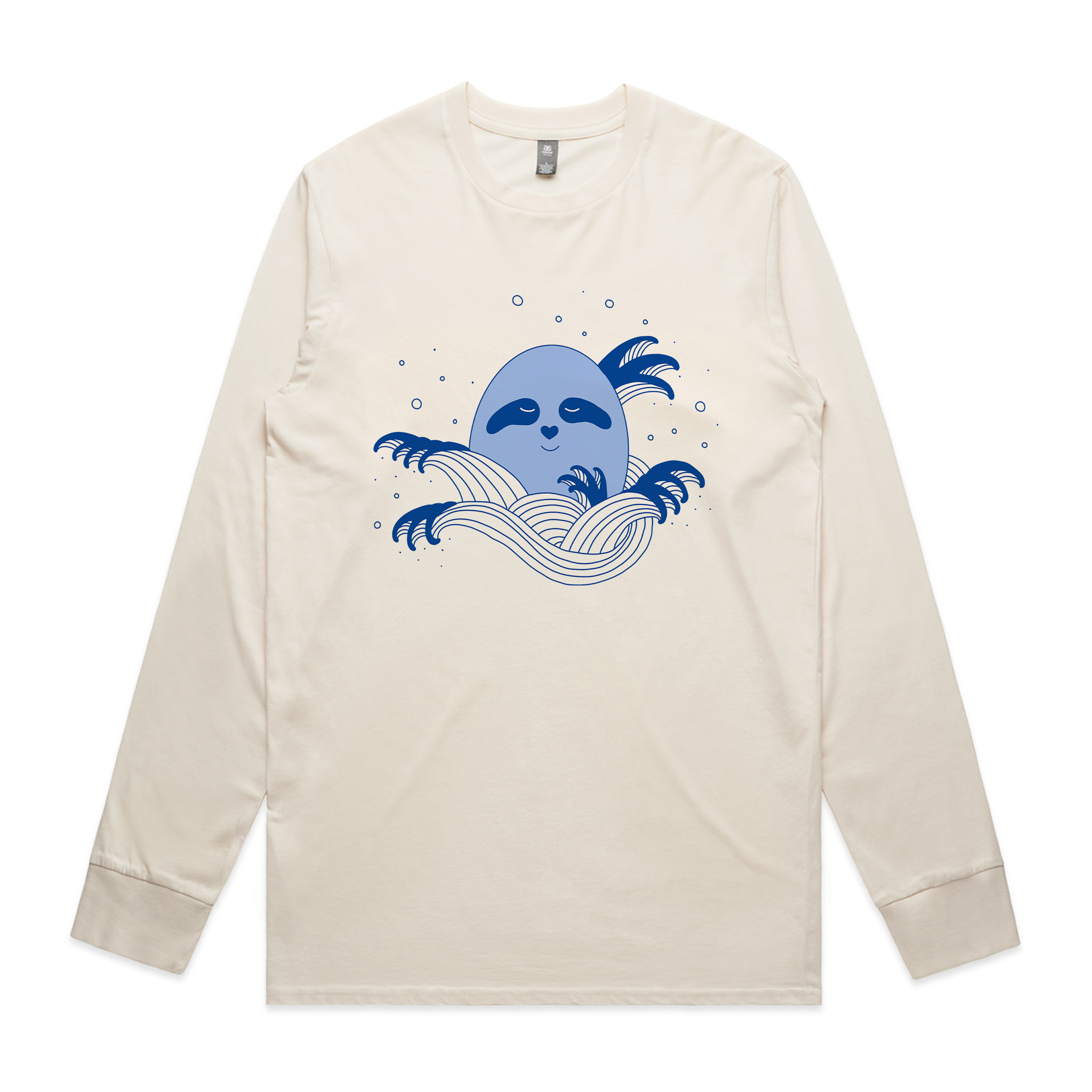 Water Elemental Egg Sloth Tee