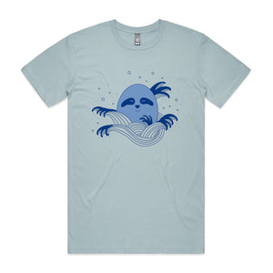 Water Elemental Egg Sloth Tee