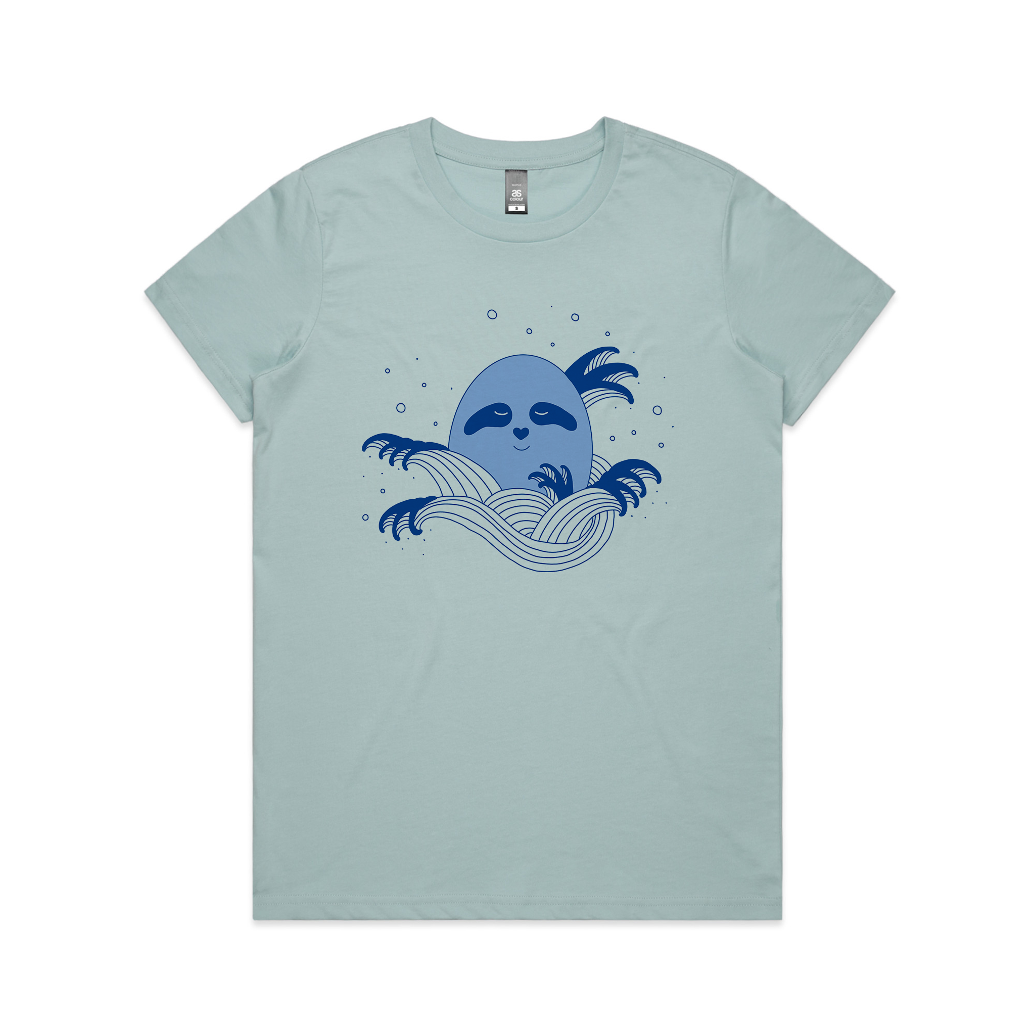 Water Elemental Egg Sloth Tee