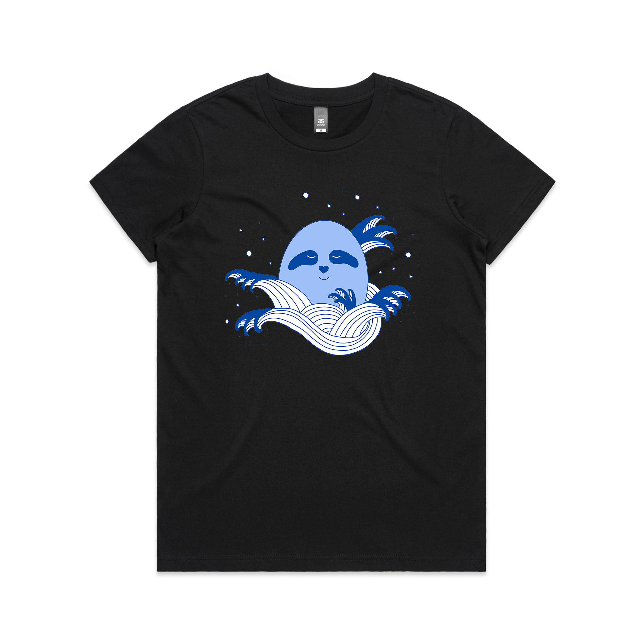 Water Elemental Egg Sloth Tee