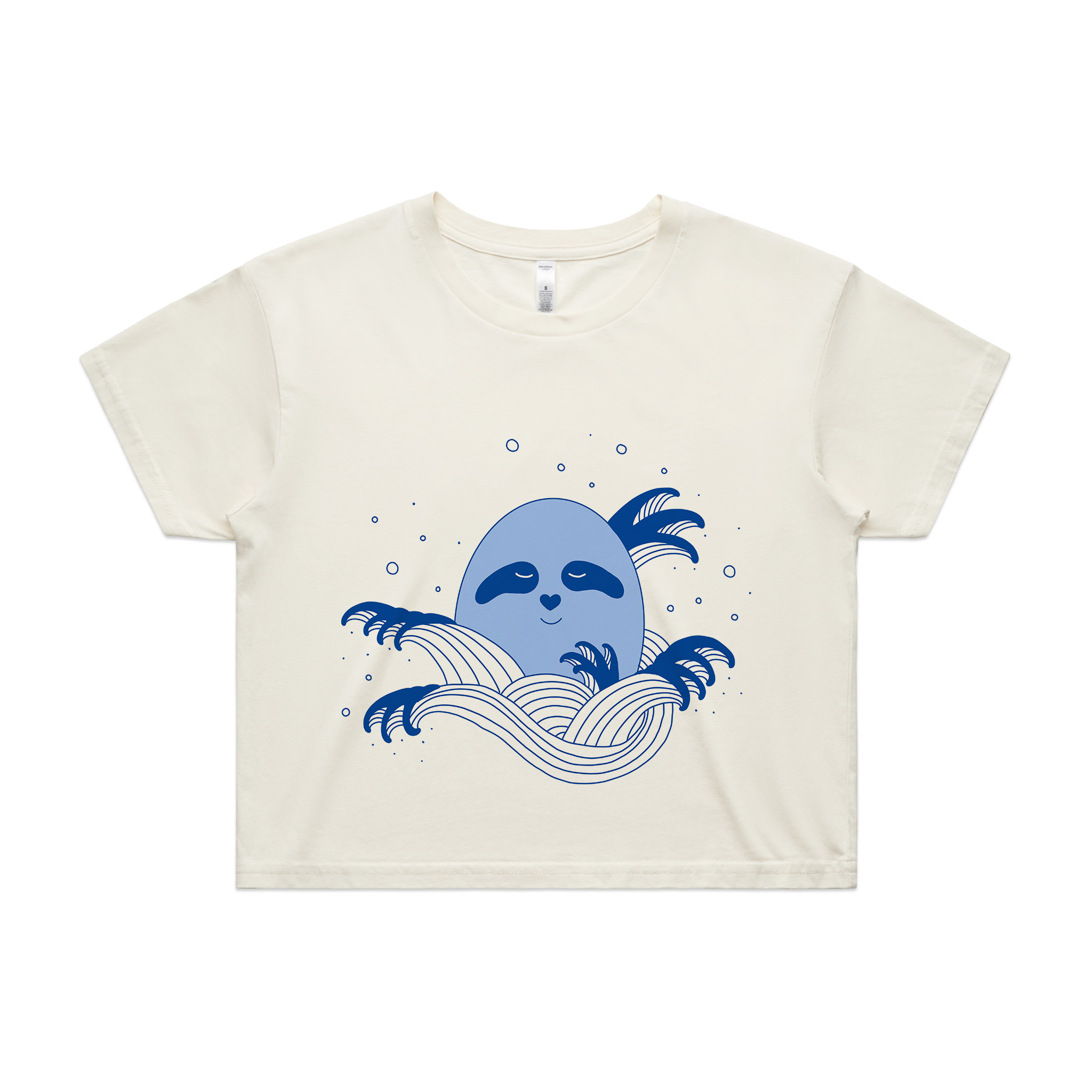 Water Elemental Egg Sloth Tee