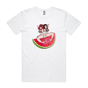 Watermelon Girls by Lonely Kids Club. All clothing from our T-shirts to our shorts and hoodies are ethically made, and printed packed and shipped from Sydney.