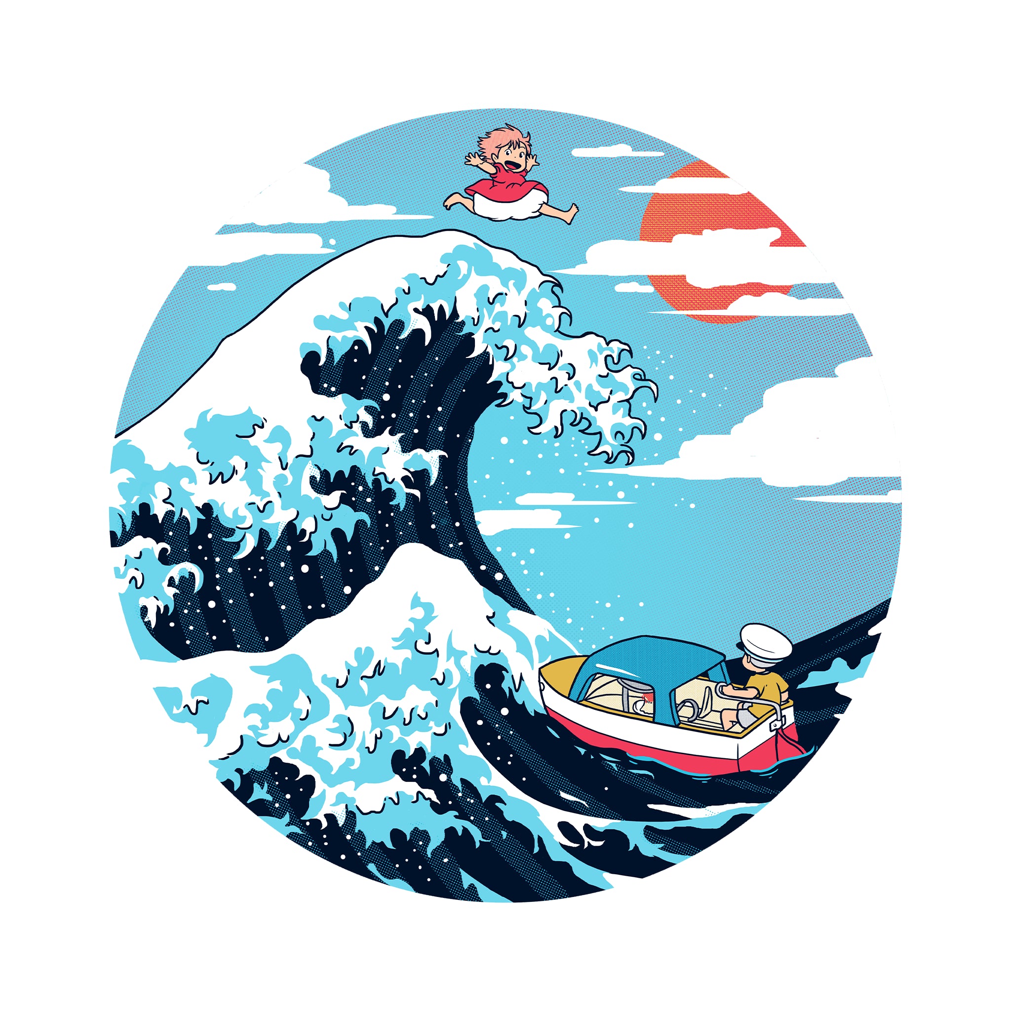 Wave Rider Tee