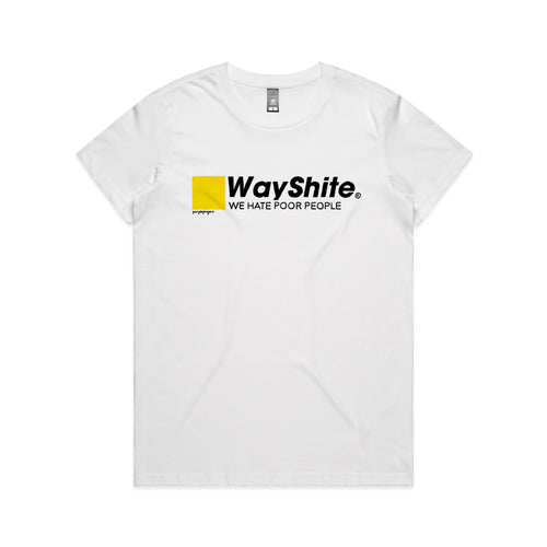Way Shite Tee by Lonely Kids Club. All clothing from our T-shirts to our shorts and hoodies are ethically made, and printed packed and shipped from Sydney.