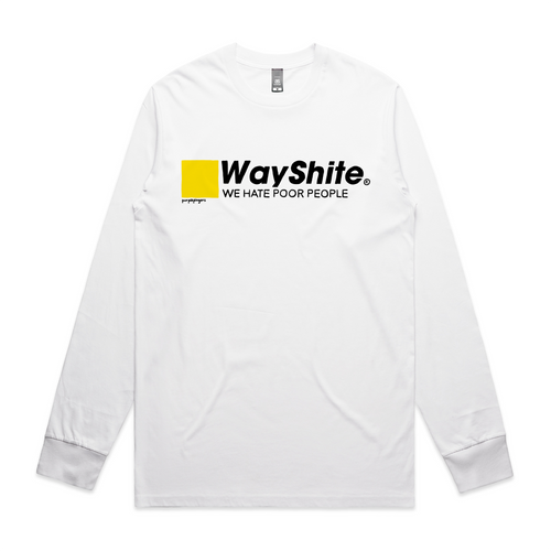 Way Shite Tee by Lonely Kids Club. All clothing from our T-shirts to our shorts and hoodies are ethically made, and printed packed and shipped from Sydney.