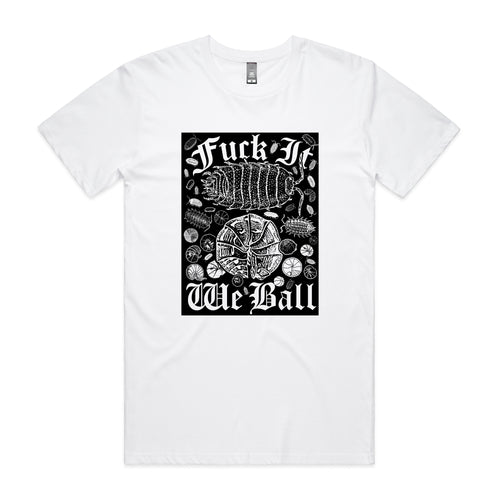 We Ball Tee by Lonely Kids Club. All clothing from our T-shirts to our shorts and hoodies are ethically made, and printed packed and shipped from Sydney.