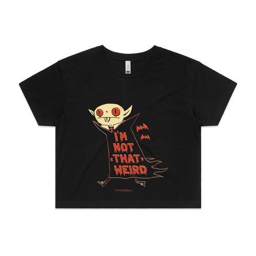 Not That Weird Tee by Lonely Kids Club. All clothing from our T-shirts to our shorts and hoodies are ethically made, and printed packed and shipped from Sydney.
