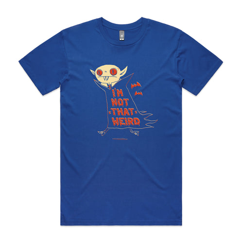Not That Weird Tee by Lonely Kids Club. All clothing from our T-shirts to our shorts and hoodies are ethically made, and printed packed and shipped from Sydney.