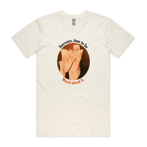 Weird About It Tee by Lonely Kids Club. All clothing from our T-shirts to our shorts and hoodies are ethically made, and printed packed and shipped from Sydney.