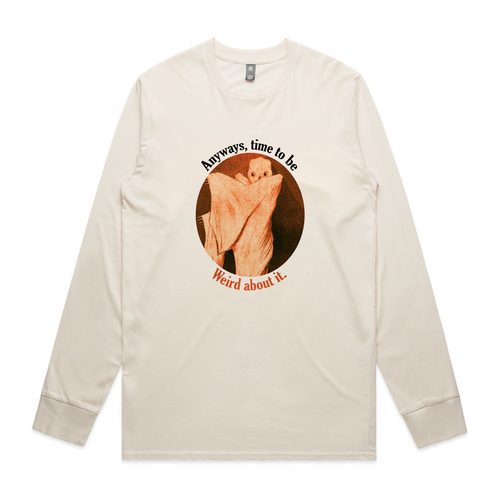 Weird About It Tee by Lonely Kids Club. All clothing from our T-shirts to our shorts and hoodies are ethically made, and printed packed and shipped from Sydney.