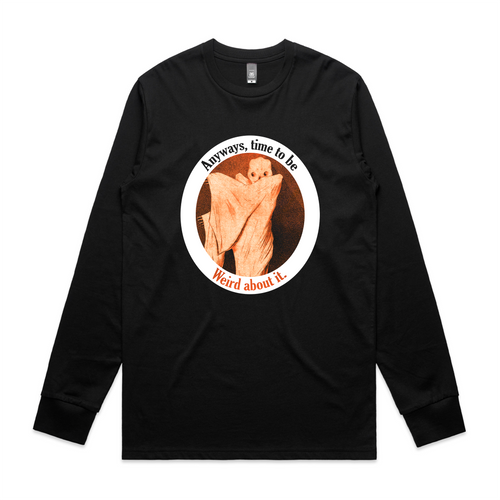 Weird About It Tee by Lonely Kids Club. All clothing from our T-shirts to our shorts and hoodies are ethically made, and printed packed and shipped from Sydney.